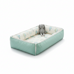 Mint Balloon Rectangular Baby Lounger