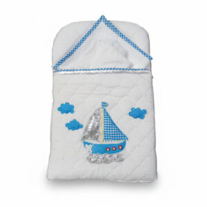 Blue Sailboat Baby Carry Nest